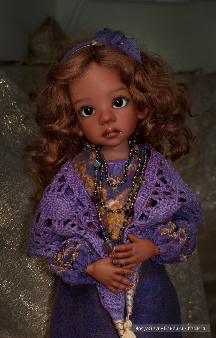 Лавандовая нежность - новый наряд для Талиссы Kaye Wiggs (фото 2)