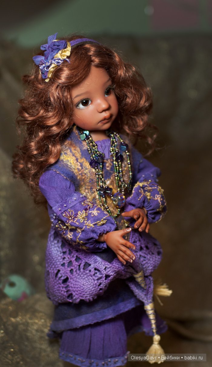 Лавандовая нежность - новый наряд для Талиссы Kaye Wiggs (фото 6)