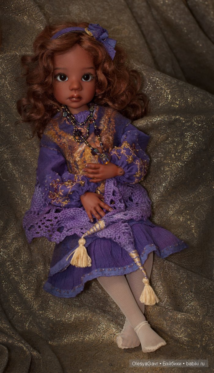 Лавандовая нежность - новый наряд для Талиссы Kaye Wiggs (фото 5)