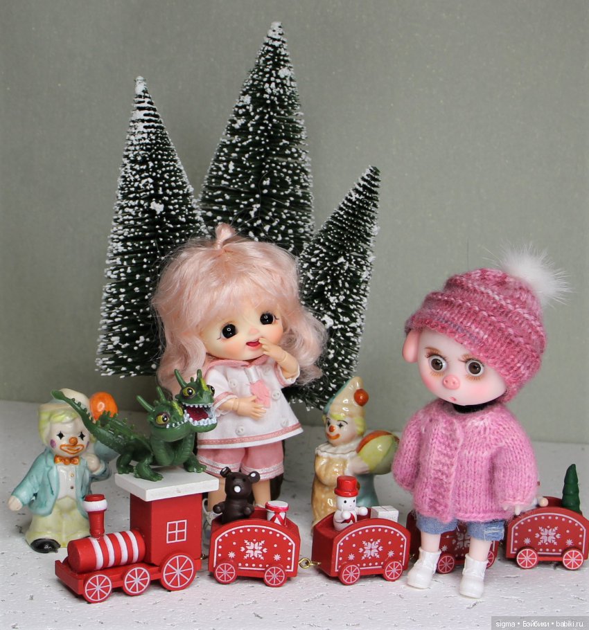 Малыши ждут праздник — Разные шарнирные куклы (не БЖД): редкие (фото 3)