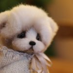 Медвежонок Пушок. Игрушка ручной работы