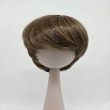 Парик для кукол, волосы короткие, цв.русый (10М), обхват головы 27 см, П-07