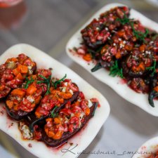 Вкусная осень... или фаршированные баклажаны