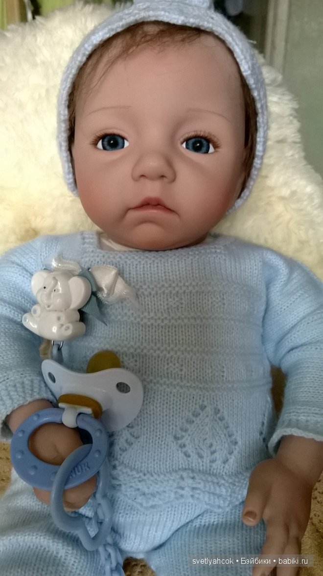 Моя малышка Объятия и поцелуи, кукла от Дианны Эффнер (фото 10)