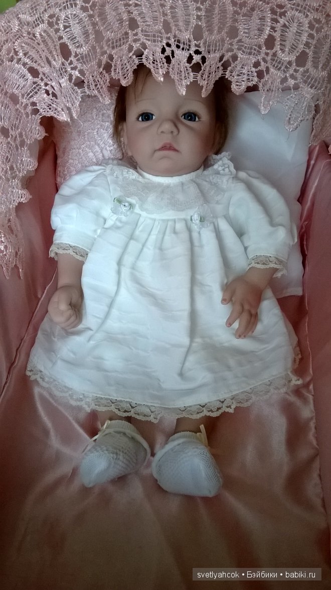 Моя малышка Объятия и поцелуи, кукла от Дианны Эффнер (фото 7)