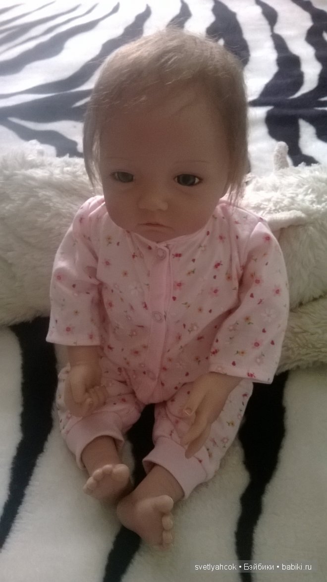 Моя малышка Объятия и поцелуи, кукла от Дианны Эффнер (фото 2)