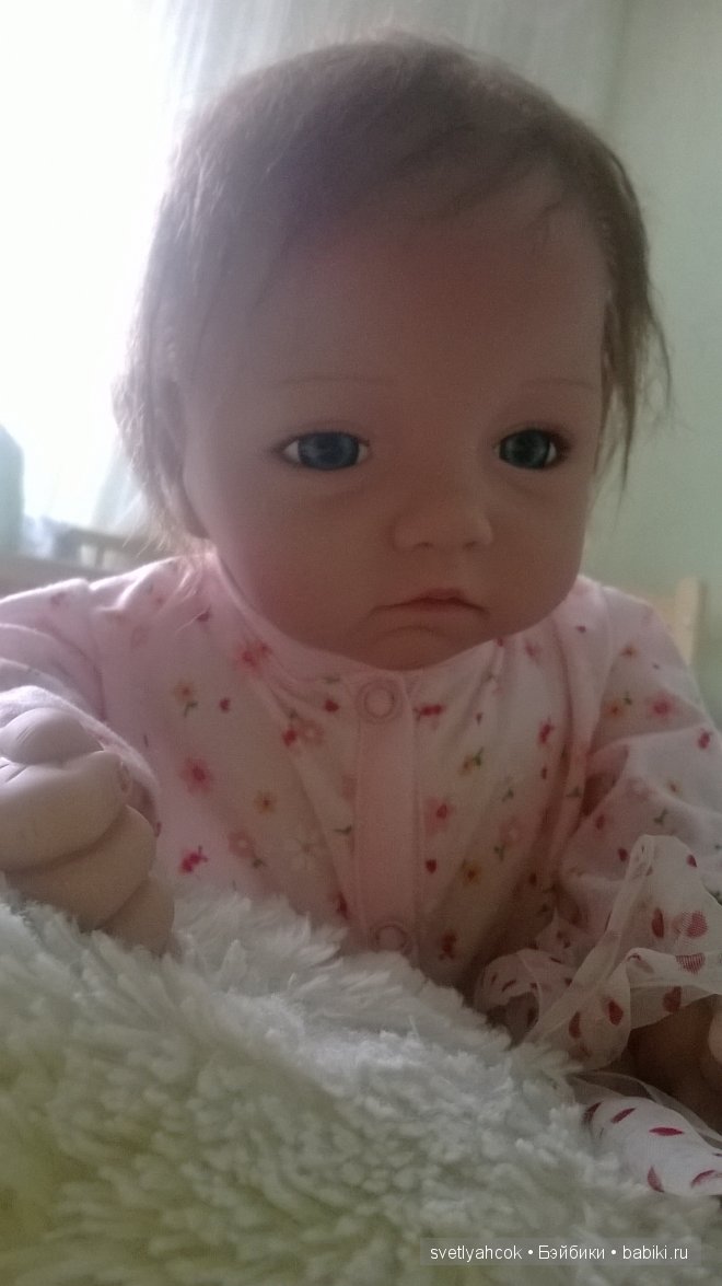 Моя малышка Объятия и поцелуи, кукла от Дианны Эффнер