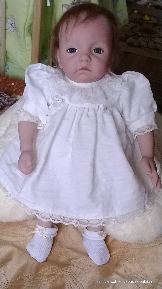 Моя малышка Объятия и поцелуи, кукла от Дианны Эффнер (фото 5)