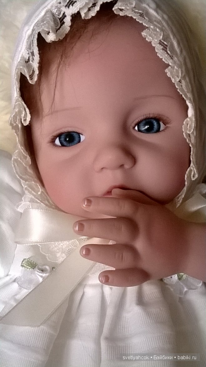 Моя малышка Объятия и поцелуи, кукла от Дианны Эффнер (фото 4)