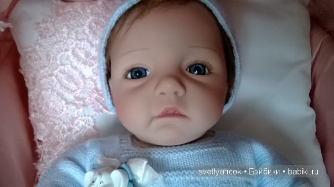 Моя малышка Объятия и поцелуи, кукла от Дианны Эффнер (фото 9)