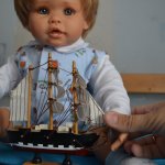 В нашем детском садике прибавление к нам приехал братик