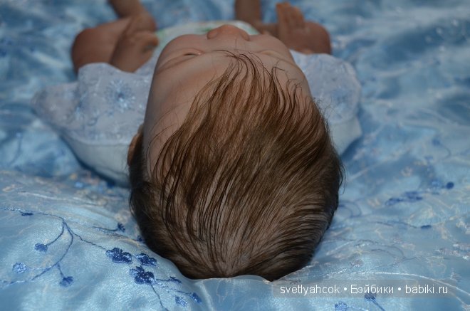 Мой маленький медвежонок реборн Тёмка