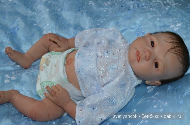 Мой маленький медвежонок реборн Тёмка