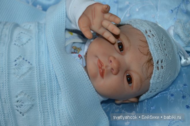 Мой маленький медвежонок реборн Тёмка