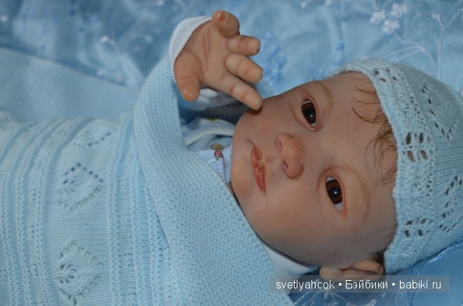 Мой маленький медвежонок реборн Тёмка