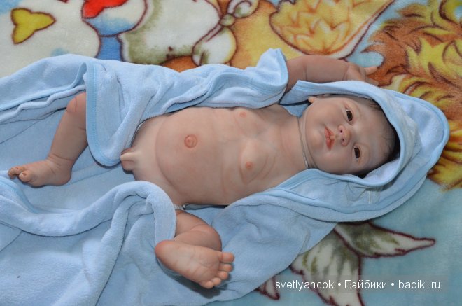 Мой маленький медвежонок реборн Тёмка