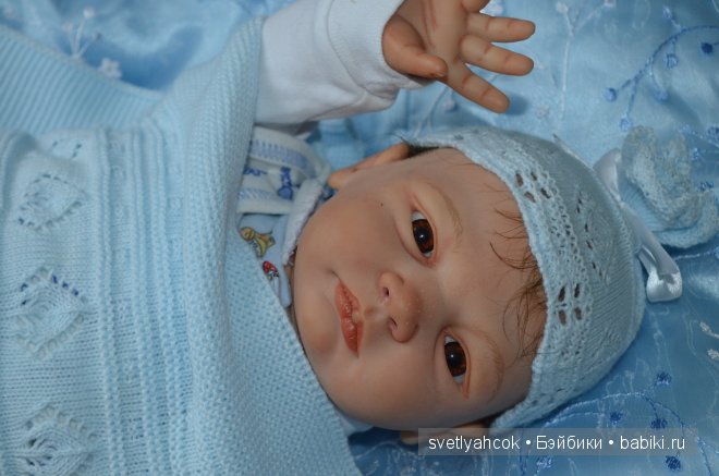 Мой маленький медвежонок реборн Тёмка