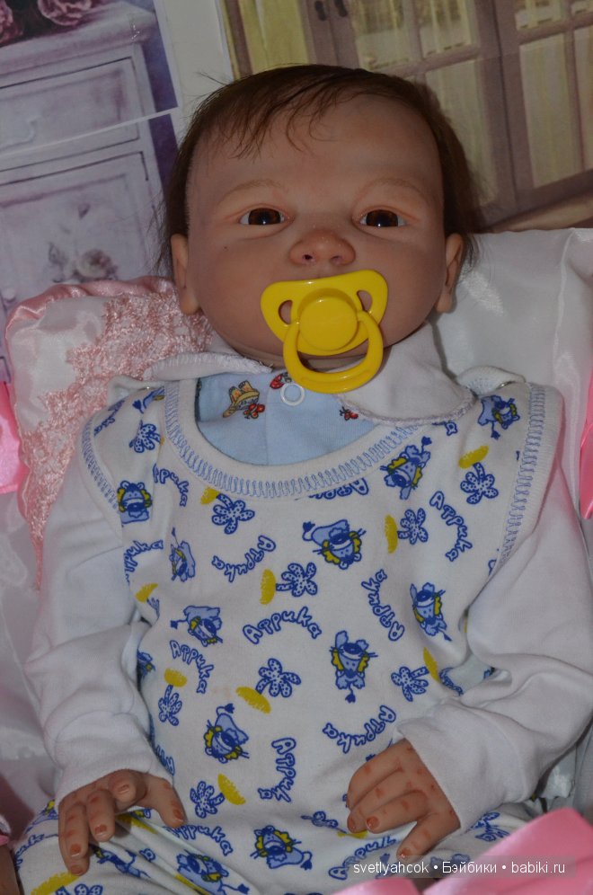 Мой маленький медвежонок реборн Тёмка