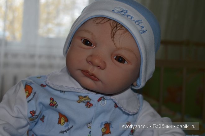 Мой маленький медвежонок реборн Тёмка