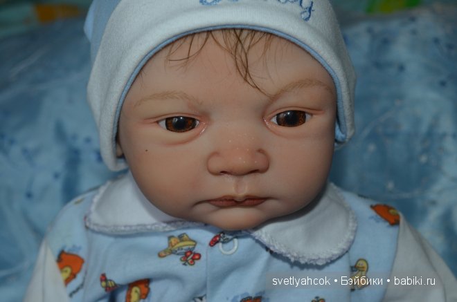 Мой маленький медвежонок реборн Тёмка