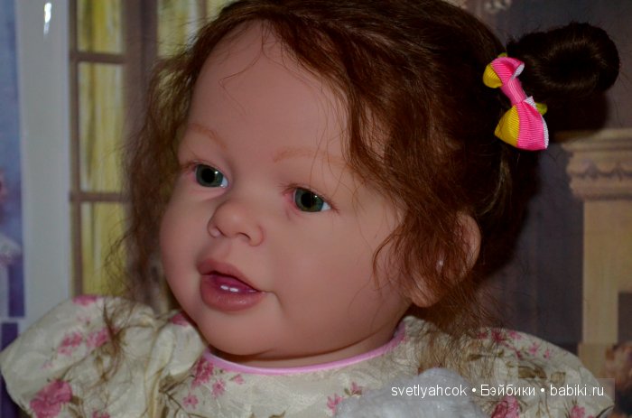 Кукла реборн Катенька-Катюшка (фото 2)