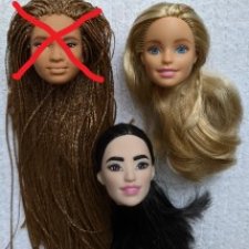 Продам головы кукол Barbie