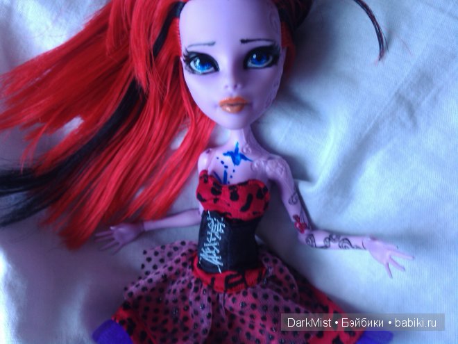 Первый ООАК Монстер Хай. Оперетта и Спектра