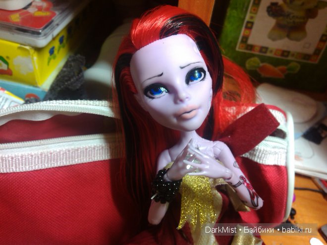 Первый ООАК Монстер Хай. Оперетта и Спектра