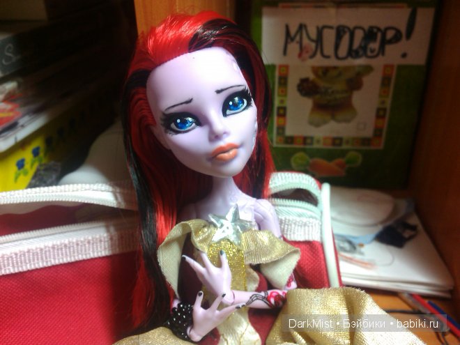 Первый ООАК Монстер Хай. Оперетта и Спектра