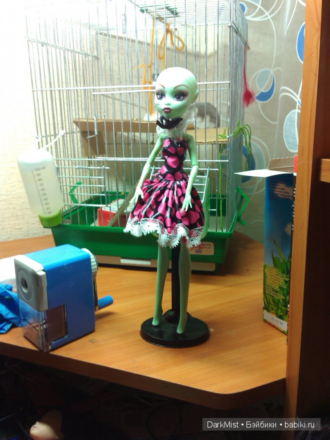 Продолжаю учиться делать ООАК Монстер Хай (фото 8)