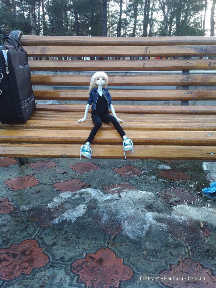 Наша первая прогулка... Весенние фото в конце лета^^ (фото 2)