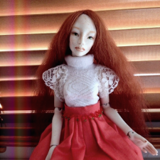 Фарфорочка Анны Кучеренко. Возможен обмен на ирреалика, куклу от Kaye Wiggs или куклу Конни Лоу