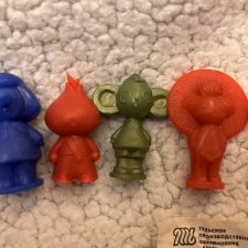 Набор веселых человечков, 8 игрушек