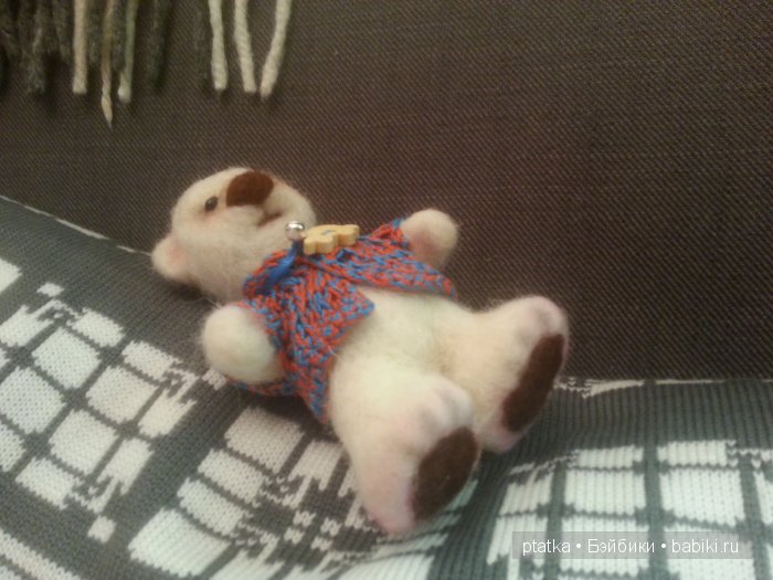 Мишка Умка.Авторская игрушка своими руками (фото 4)