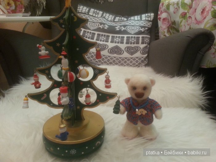 Мишка Умка.Авторская игрушка своими руками (фото 2)