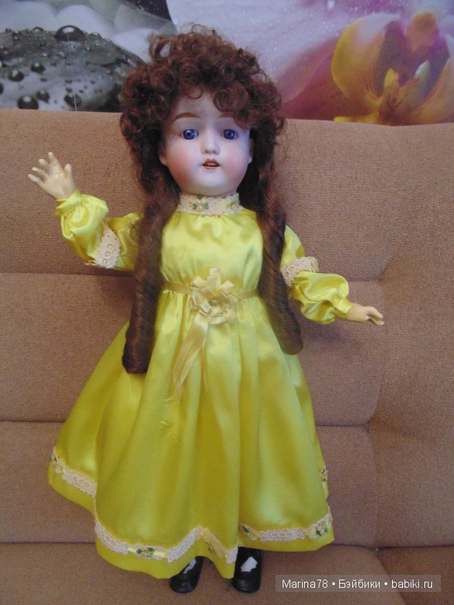 Мои антикварные "куклодочки" или похвастушки (фото 8)