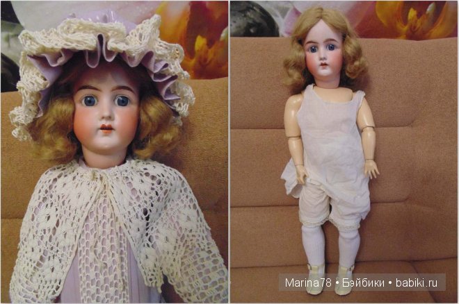 Мои антикварные "куклодочки" или похвастушки
