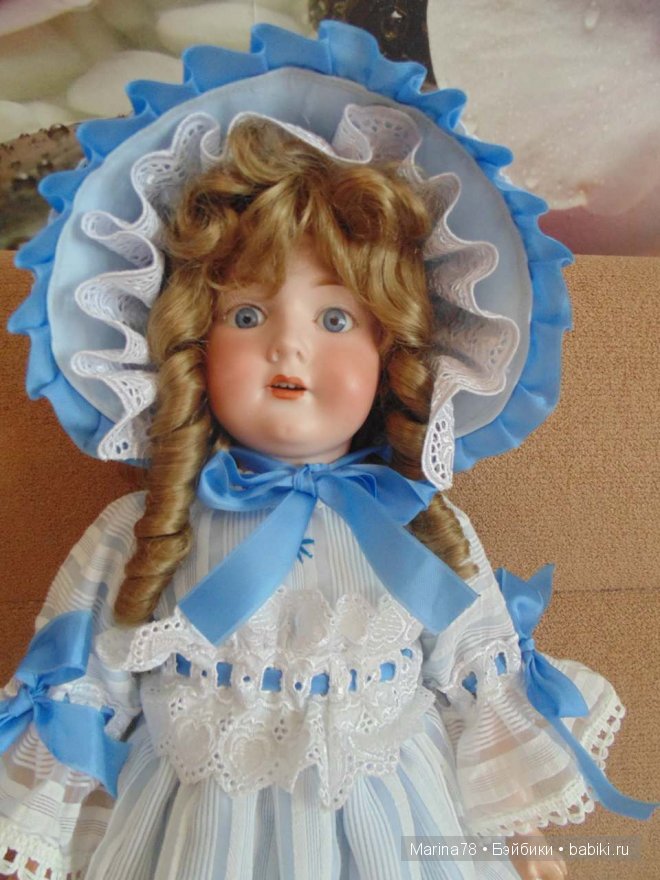 Мои антикварные "куклодочки" или похвастушки