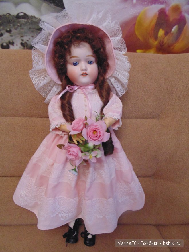 Мои антикварные "куклодочки" или похвастушки (фото 10)