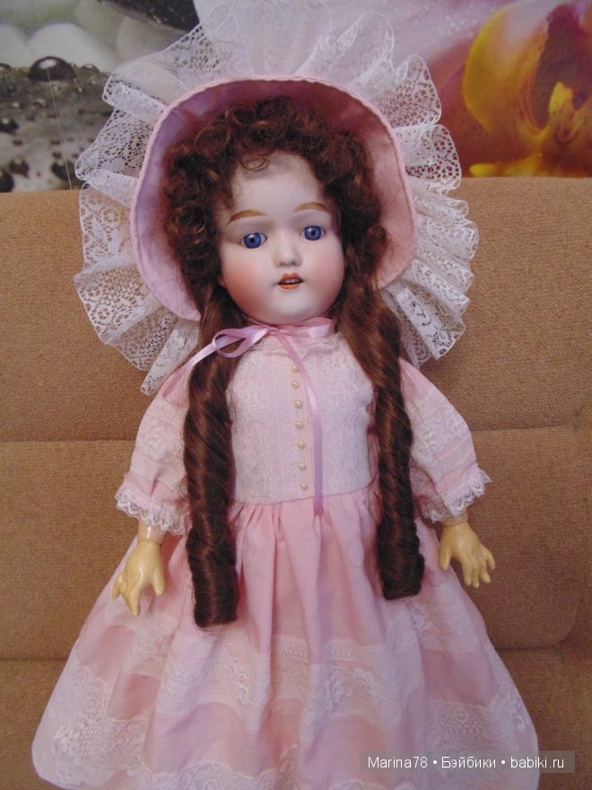 Мои антикварные "куклодочки" или похвастушки