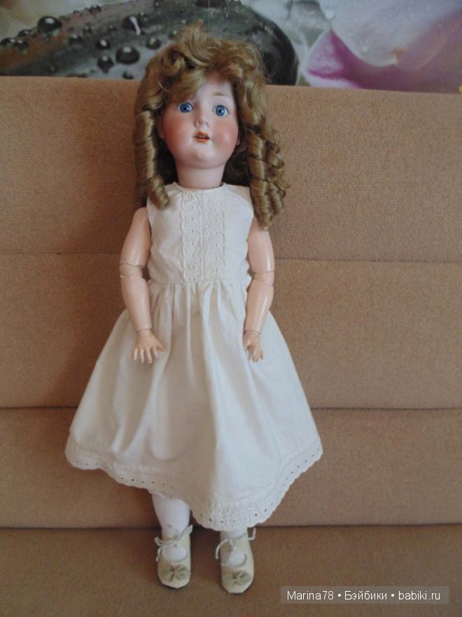 Мои антикварные "куклодочки" или похвастушки