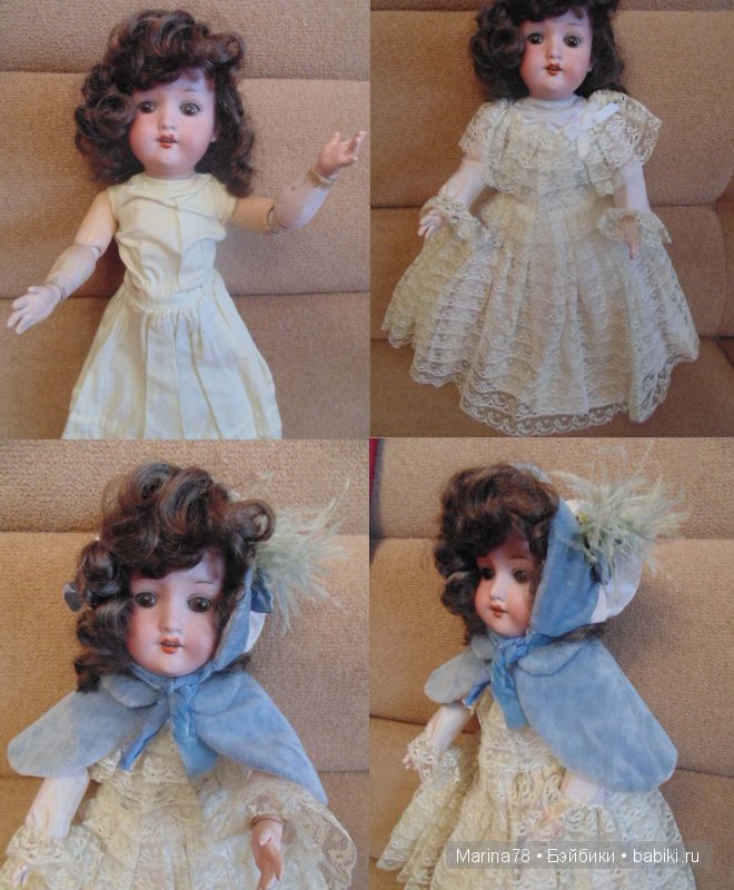 Мои антикварные "куклодочки" или похвастушки (фото 2)