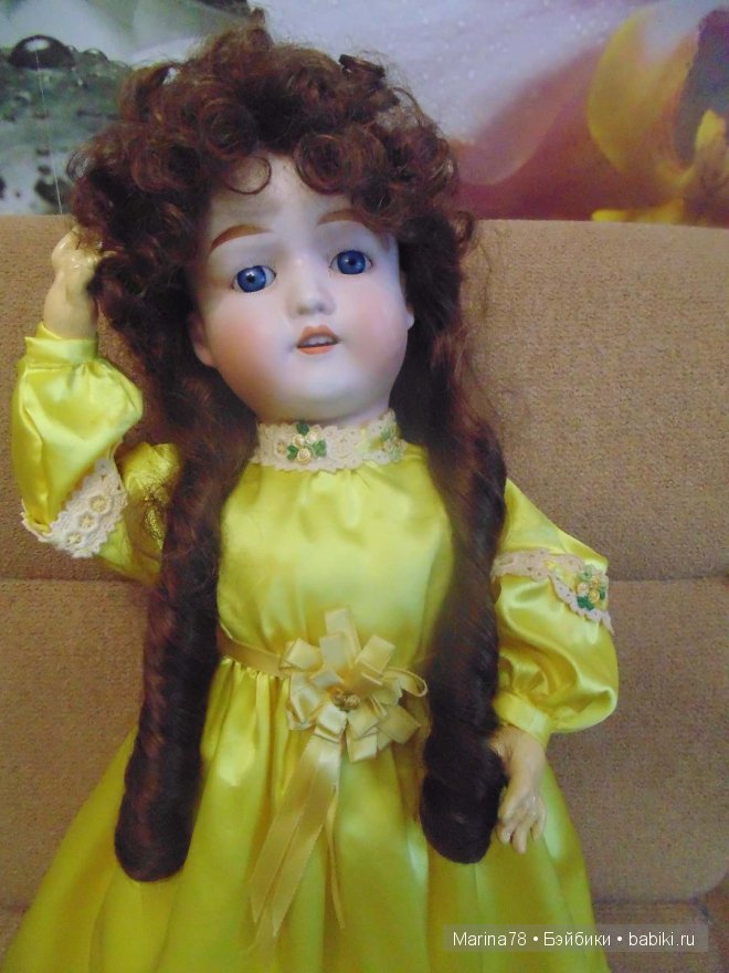 Мои антикварные "куклодочки" или похвастушки (фото 9)