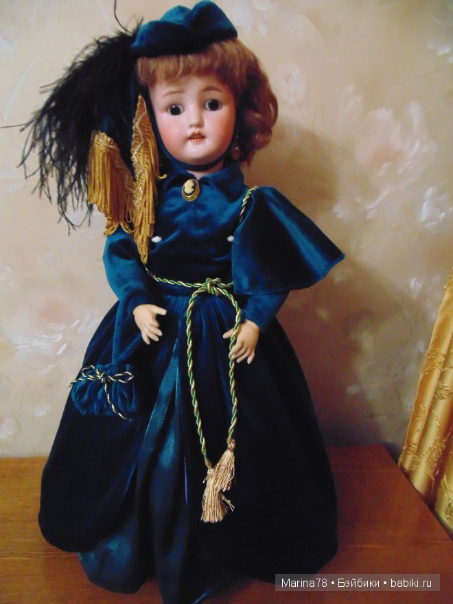 Мои антикварные "куклодочки" или похвастушки