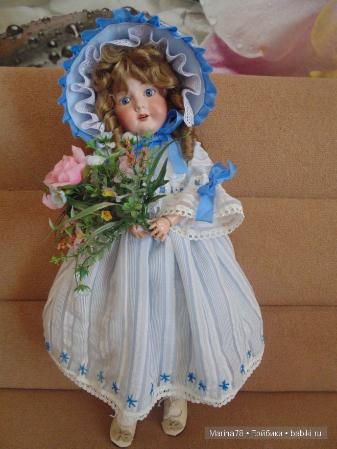 Мои антикварные "куклодочки" или похвастушки
