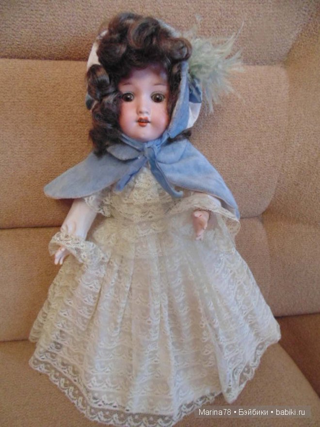 Мои антикварные "куклодочки" или похвастушки