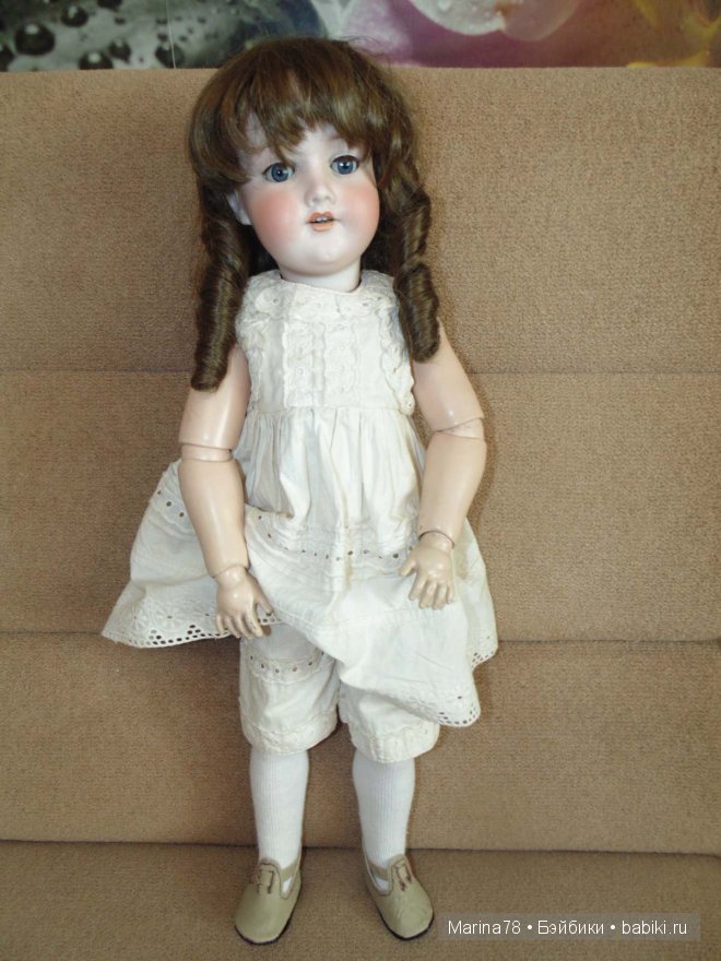 Мои антикварные "куклодочки" или похвастушки