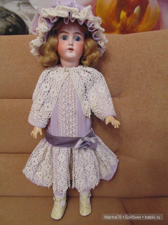 Мои антикварные "куклодочки" или похвастушки
