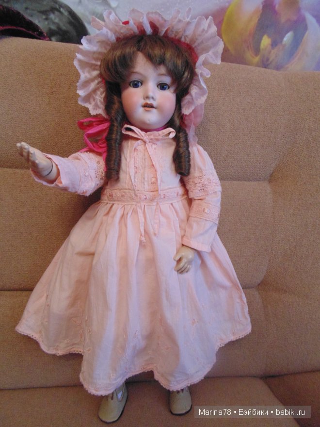 Мои антикварные "куклодочки" или похвастушки