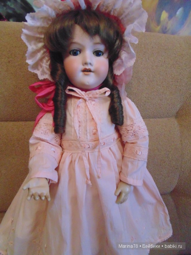 Мои антикварные "куклодочки" или похвастушки